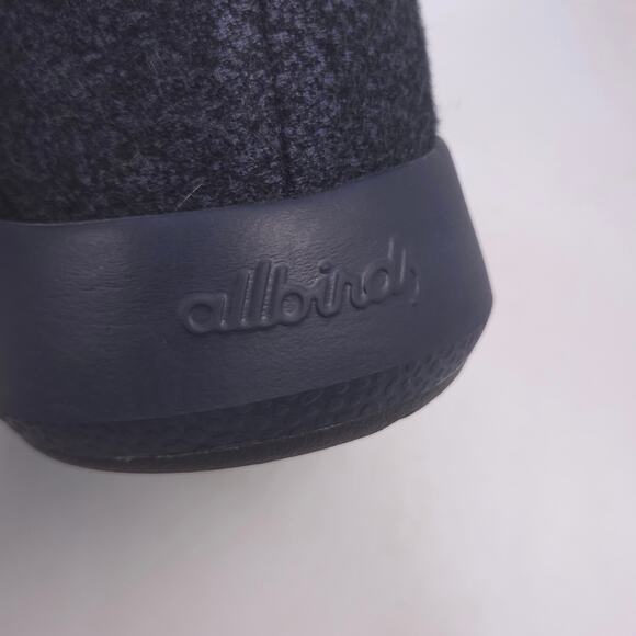 Allbirds Wool Runner Ups Lace Up Athletic Running Shoe Womens Size 9 Black - Picture 8 of 10
